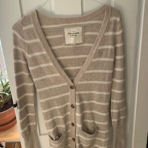 Vintage Abercrombie & Fitch button up sweater
